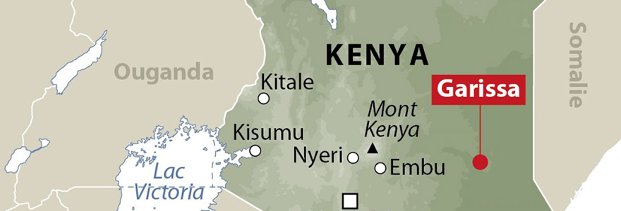 la carte de kenya